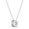 Thumbnail Image 3 of Certified Round-Cut Diamond Bezel-Set Solitaire Necklace 1-1/2 ct tw 14K White Gold 18" (I1/I)