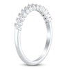 Thumbnail Image 2 of Certified Diamond Baguette-Cut Anniversary Ring 1/4 ct tw 14K White Gold