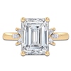 Thumbnail Image 3 of Emerald-Cut Created By Jared Studio Lab-Grown Diamond Engagement Ring 2-1/6 ct tw 14K Yellow Gold