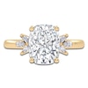 Thumbnail Image 3 of Elongated Cushion-Cut Created By Jared Studio Lab-Grown Diamond Engagement Ring 2-1/6 ct tw 14K Yellow Gold