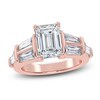 Thumbnail Image 1 of Emerald-Cut Created By Jared Studio Lab-Grown Diamond Engagement Ring 3-1/2 ct tw 14K Rose Gold