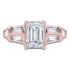 Thumbnail Image 3 of Emerald-Cut Created By Jared Studio Lab-Grown Diamond Engagement Ring 3-1/2 ct tw 14K Rose Gold