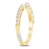 Thumbnail Image 2 of Pnina Tornai Diamond & Cultured Pearl Open Anniversary Ring 1/6 ct tw 14K Yellow Gold