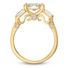 Thumbnail Image 2 of Brilliant Moments Round-Cut Diamond Halo Engagement Ring 1 ct tw 18K Yellow Gold