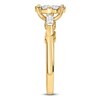 Thumbnail Image 3 of Brilliant Moments Round-Cut Diamond Halo Engagement Ring 1 ct tw 18K Yellow Gold