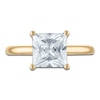 Thumbnail Image 3 of Princess-Cut Lab-Grown Diamond Solitaire Plus Engagement Ring 2-5/8 ct tw 18K Yellow Gold (VS2/F)