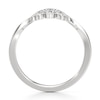 Thumbnail Image 2 of J'Lure Lab-Grown Diamond Scalloped Wedding Band 1/8 ct tw 18K White Gold