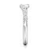 Thumbnail Image 3 of J'Lure Lab-Grown Diamond Contour Wedding Band 3/8 ct tw 18K White Gold