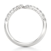 Thumbnail Image 2 of J'Lure Lab-Grown Diamond Contour Wedding Band 3/8 ct tw 18K White Gold