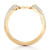 Thumbnail Image 2 of J'Lure Lab-Created Diamond Contour Wedding Band 1/6 ct tw 18K Yellow Gold