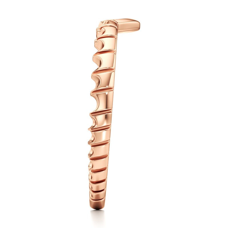 Main Image 3 of J'Lure Contour Wedding Band 18K Rose Gold