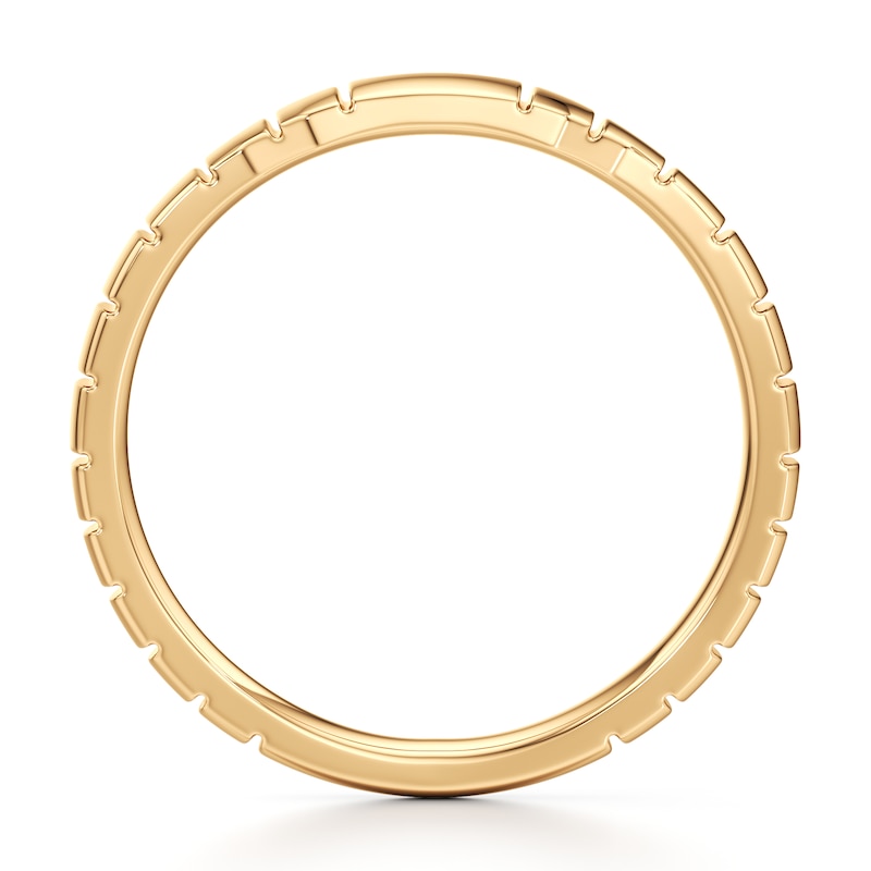 Main Image 2 of J'Lure Contour Wedding Band 18K Yellow Gold