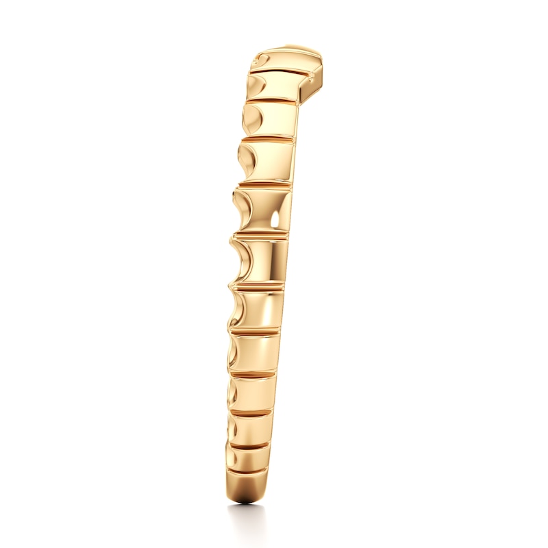 Main Image 3 of J'Lure Contour Wedding Band 18K Yellow Gold