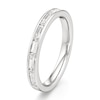 Thumbnail Image 4 of J'Lure Baguette & Round-Cut Lab-Grown Diamond Wedding Band 3/8 ct tw 18K White Gold