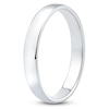 Thumbnail Image 2 of Comfort Fit Wedding Band 10K White Gold 3mm Size 7