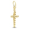 Thumbnail Image 2 of Charm'd by Lulu Frost Diamond Cross with Hearts Charm 1/15 ct tw 10K Yellow Gold