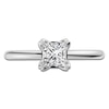 Thumbnail Image 3 of Princess-Cut Diamond Solitaire Engagement Ring 1 ct tw 14K White Gold (I2/1)