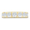 Thumbnail Image 3 of Lab-Grown Diamond Seven-Stone Anniversary Ring 3 ct tw 14K Yellow Gold