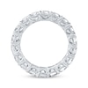 Thumbnail Image 3 of Cushion-Cut Lab-Grown Diamond Eternity Band 4-7/8 - 6 ct tw Platinum