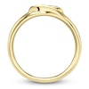 Thumbnail Image 4 of Shy Creation Diamond Yin-Yang Bypass Ring 1/6 ct tw 14K Yellow Gold SC55028285