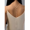 Thumbnail Image 4 of Cultured Pearl Station Back Drop Necklace 14K Yellow Gold 28"
