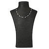 Thumbnail Image 6 of Cultured Pearl Station Back Drop Necklace 14K Yellow Gold 28"