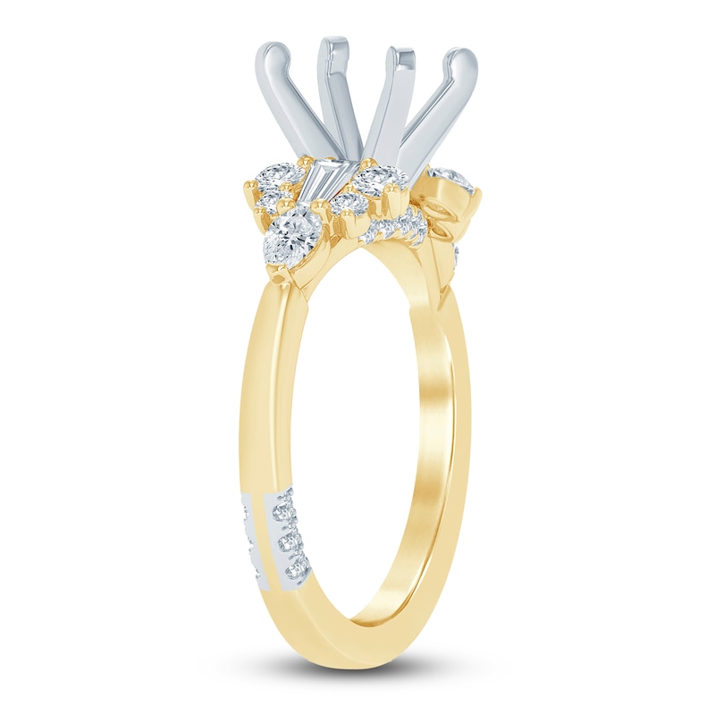 Main Image 2 of Pnina Tornai Lab-Grown Diamond Engagement Ring Setting 5/8 ct tw 14K Yellow Gold