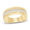 Thumbnail Image 1 of Men's Lab-Grown Diamond Milgrain-Edge Band 1 ct tw 14K Yellow Gold
