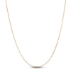 Thumbnail Image 2 of Mirror Cable Chain Necklace 1.6mm Solid 10K Yellow Gold 18"
