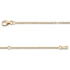 Thumbnail Image 3 of Mirror Cable Chain Necklace 1.6mm Solid 10K Yellow Gold 18"