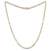 Thumbnail Image 1 of Diamond-Cut Paperclip Chain Necklace 2.35mm Hollow 10K Yellow Gold 18"