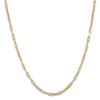 Thumbnail Image 2 of Diamond-Cut Paperclip Chain Necklace 2.35mm Hollow 10K Yellow Gold 18"