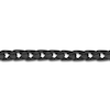 Thumbnail Image 2 of Chain Link Necklace 9mm Matte Black Ion-Plated Stainless Steel 22"