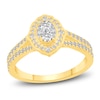 Thumbnail Image 1 of Diamond Engagement Ring 5/8 ct tw Round 14K Yellow Gold