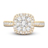 Thumbnail Image 3 of Diamond Engagement Ring 1-1/2 ct tw Round 14K Yellow Gold