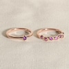 Thumbnail Image 4 of Juliette Maison Natural Citrine & Natural Rhodolite Garnet Ring 10K Rose Gold