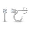 Thumbnail Image 2 of Hoop Earring Jackets 14K White Gold (Jacket Only)