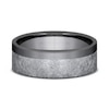 Thumbnail Image 3 of Men's Asymmetrical Swirl Band Tantalum 7.0mm