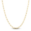 Thumbnail Image 0 of Solid Fancy Link Necklace 14K Yellow Gold 18" 3.7mm