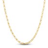 Thumbnail Image 0 of Solid Fancy Link Necklace 14K Yellow Gold 18" 3.7mm