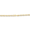 Thumbnail Image 1 of Solid Fancy Link Necklace 14K Yellow Gold 18" 3.7mm