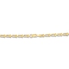 Thumbnail Image 2 of Solid Fancy Link Necklace 14K Yellow Gold 18" 3.7mm