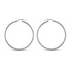 Thumbnail Image 0 of High-Polish Hoop Earrings 14K White Gold 45.0mm