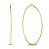 Thumbnail Image 2 of High-Polish Hoop Earrings 14K Yellow Gold 75.0mm