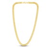 Thumbnail Image 2 of Hollow Multi-Row Bismark Chain Necklace 14K Yellow Gold 20" 7.0mm
