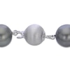 Thumbnail Image 2 of Tahitian Freshwater Cultured Pearl Necklace 14K White Gold 18"