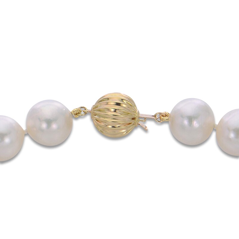 Main Image 2 of Freshwater Cultured Pearl Necklace 14K Yellow Gold 18"