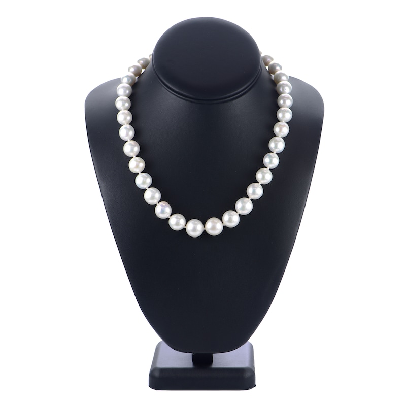 Main Image 3 of Freshwater Cultured Pearl Necklace 14K Yellow Gold 18"