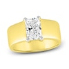 Thumbnail Image 1 of Radiant-Cut Lab-Grown Diamond Ring 2 ct tw 14K Yellow Gold