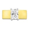Thumbnail Image 2 of Radiant-Cut Lab-Grown Diamond Ring 2 ct tw 14K Yellow Gold